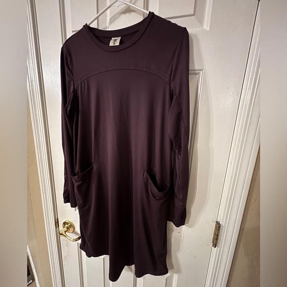 Senita Athletics Dresses & Skirts - Senita Athletics Long Sleeve Tunic in Plum
